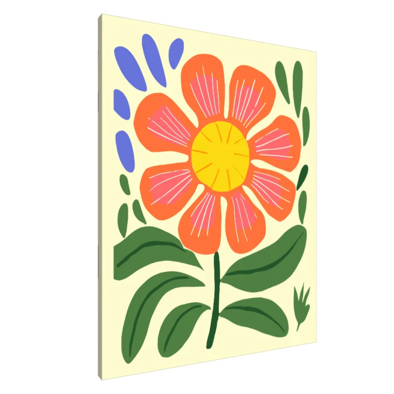 Tablou Canvas: Flori în razele soarelui - Image 1