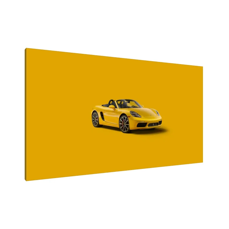 Tablou Canvas: Vehicul rapid luminat de soare