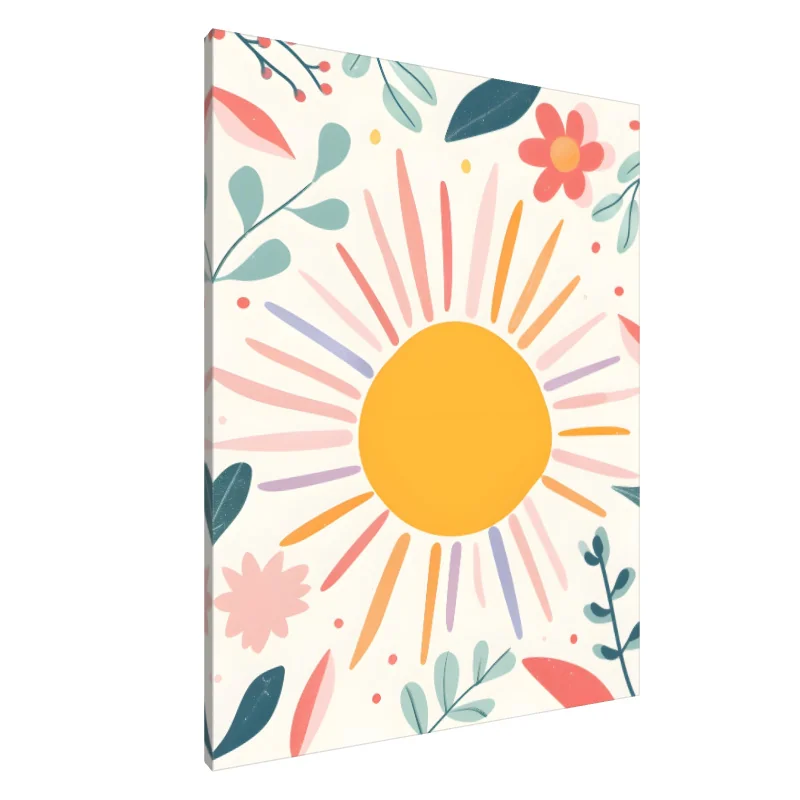 Tablou canvas: Flori însorite