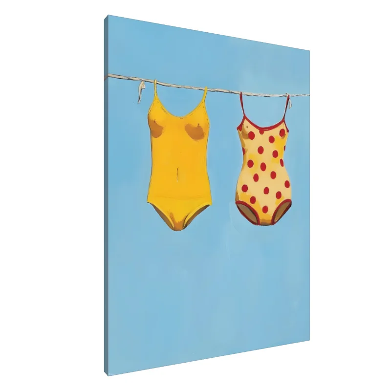 Tablou Canvas: Costume de baie într-o zi însorită