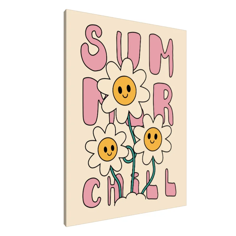 Tablou Canvas: Zâmbete însorite: Relaxare de vară