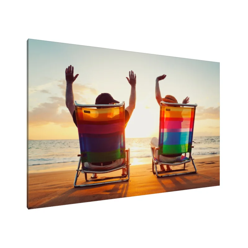 Tablou Canvas: Celebrări la apus