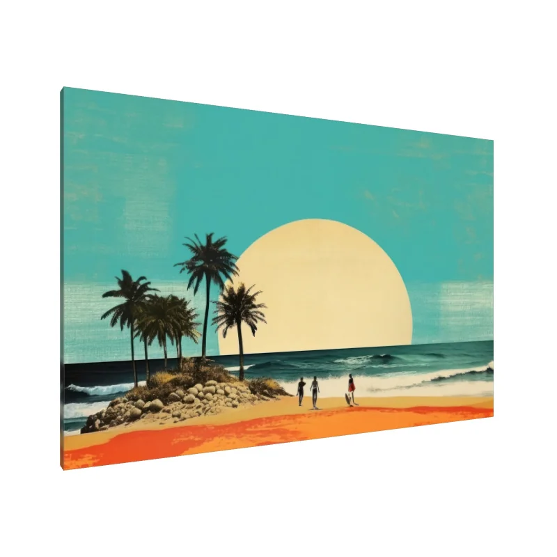 Tablou Canvas: Evadare la apus