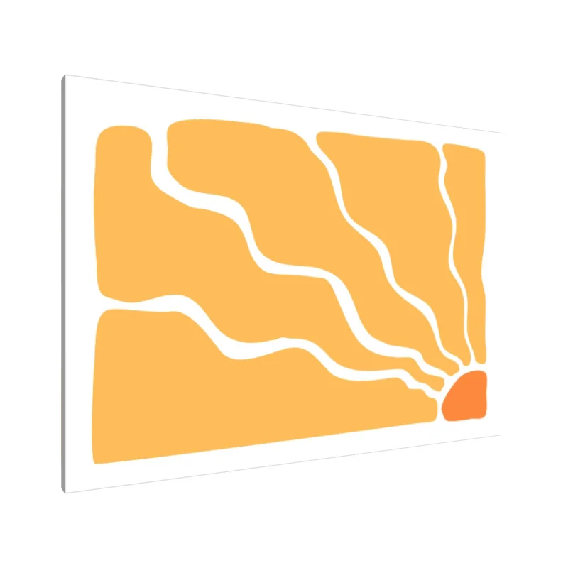 Tablou Canvas: Siluete la Apus