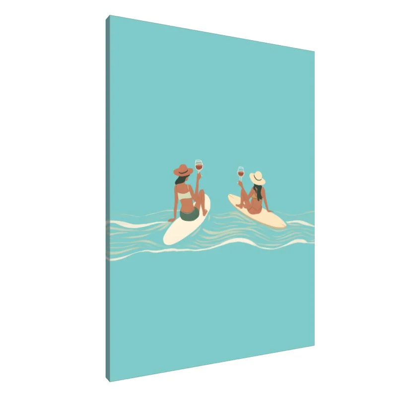 Tablou Canvas: Serenitate pe valuri & Sipet de liniște