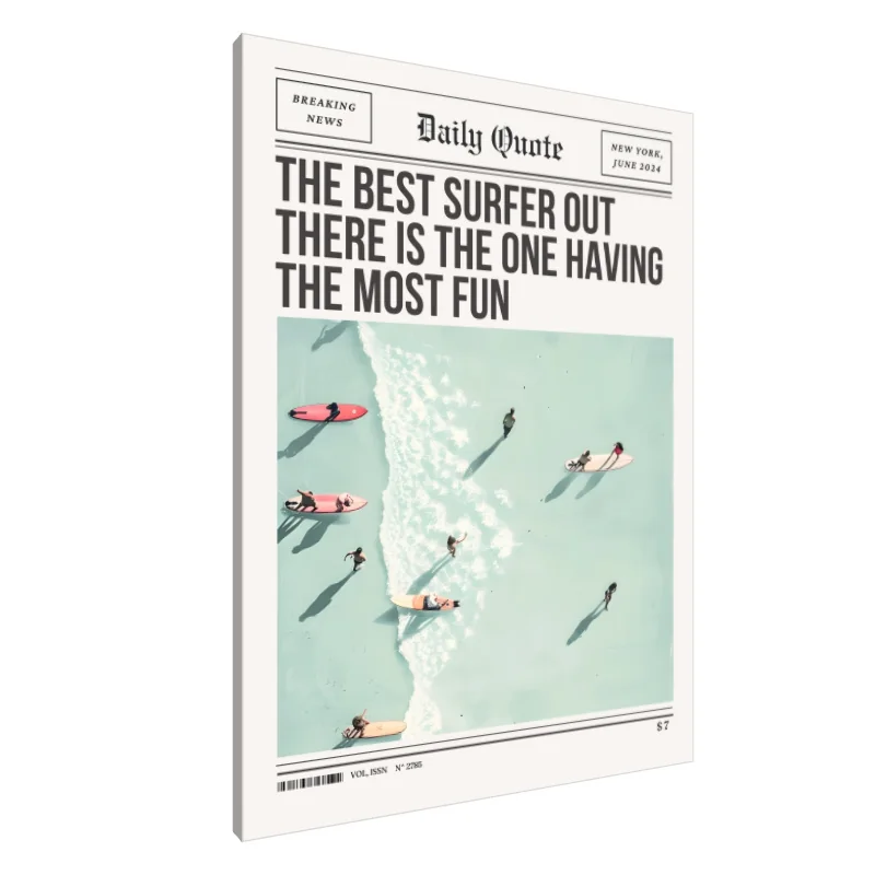 Tablou Canvas: Serenitate în timpul surfării