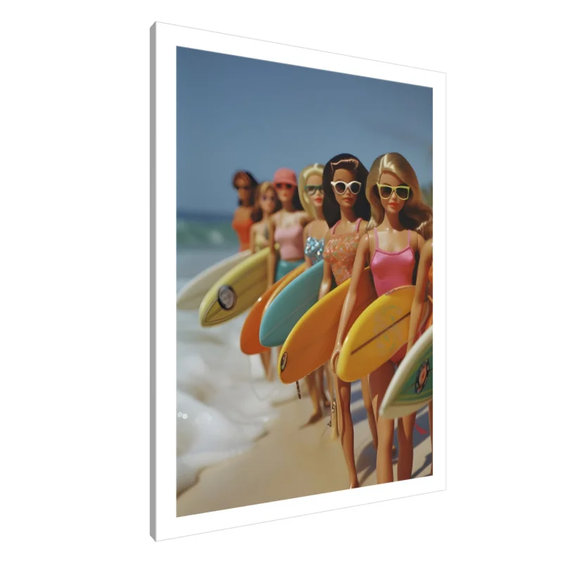 Tablou Canvas: Surf în sus, Echipa Soarelui!