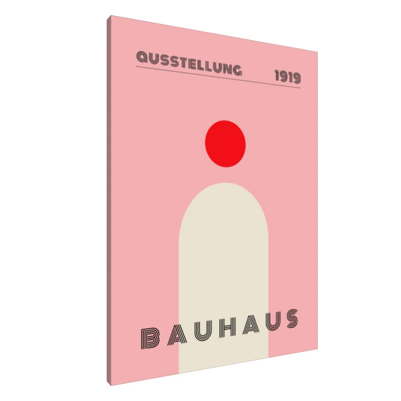 Tablou Canvas: Simfonia Bauhaus