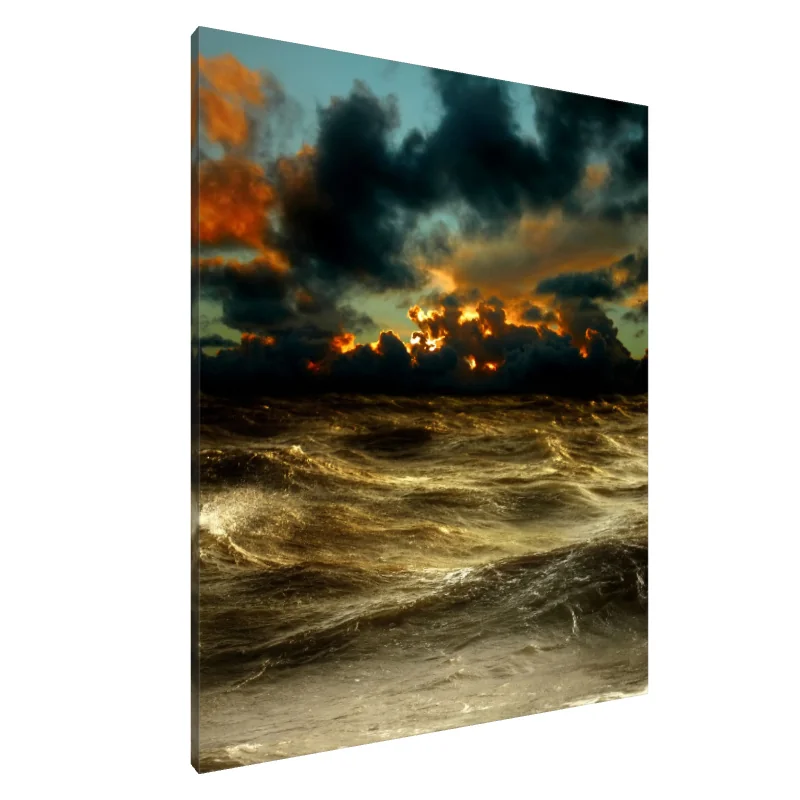 Tablou Canvas: Îmbrățișarea Furtunii
