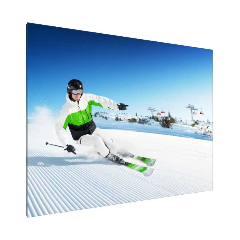 Tablou Canvas: Emoție pe pârtie