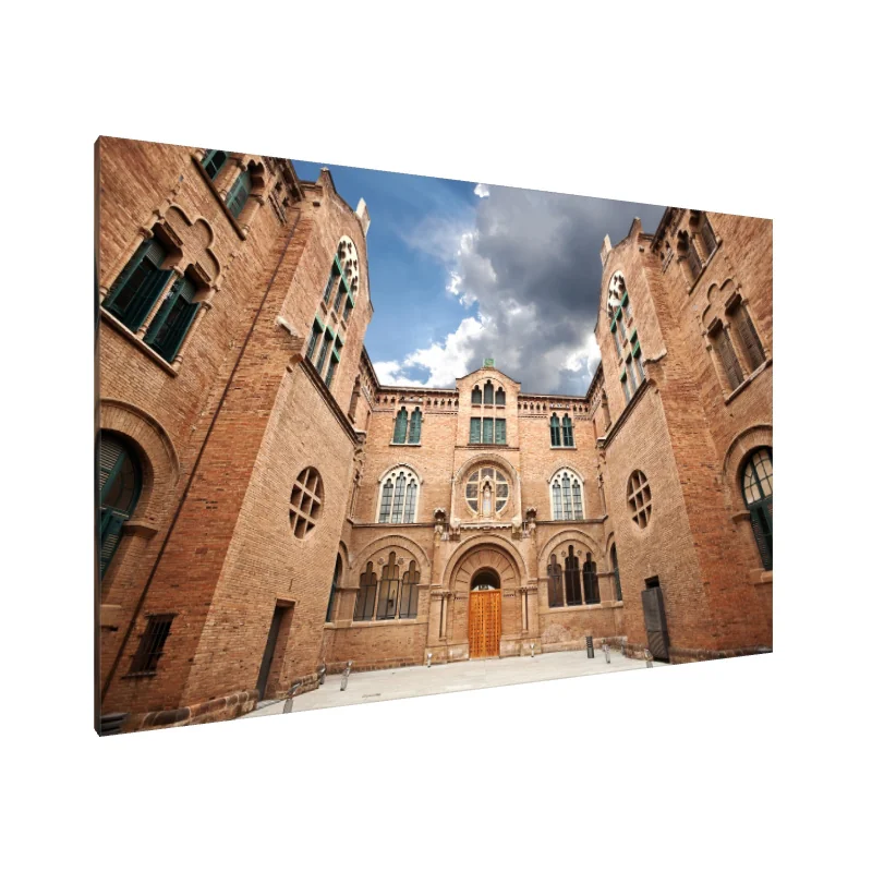 Tablou Canvas: Măreția Eternă a Cărămizilor