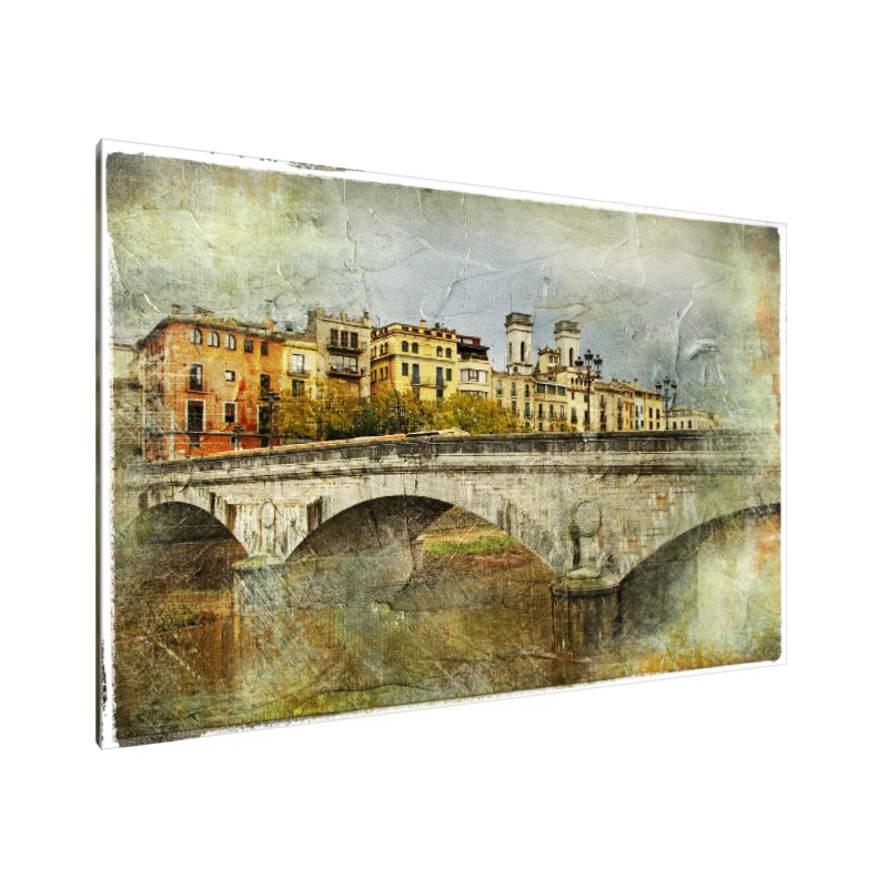 Tablou Canvas: Podul etern către liniște - Image 1