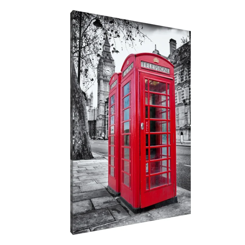 Tablou Canvas: Londra Eternă: Icoane Roșii