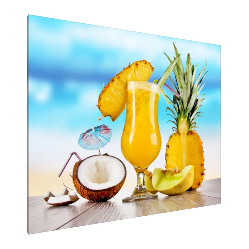 Tablou Canvas: Bucurie Tropicală: O Gustare din Paradis