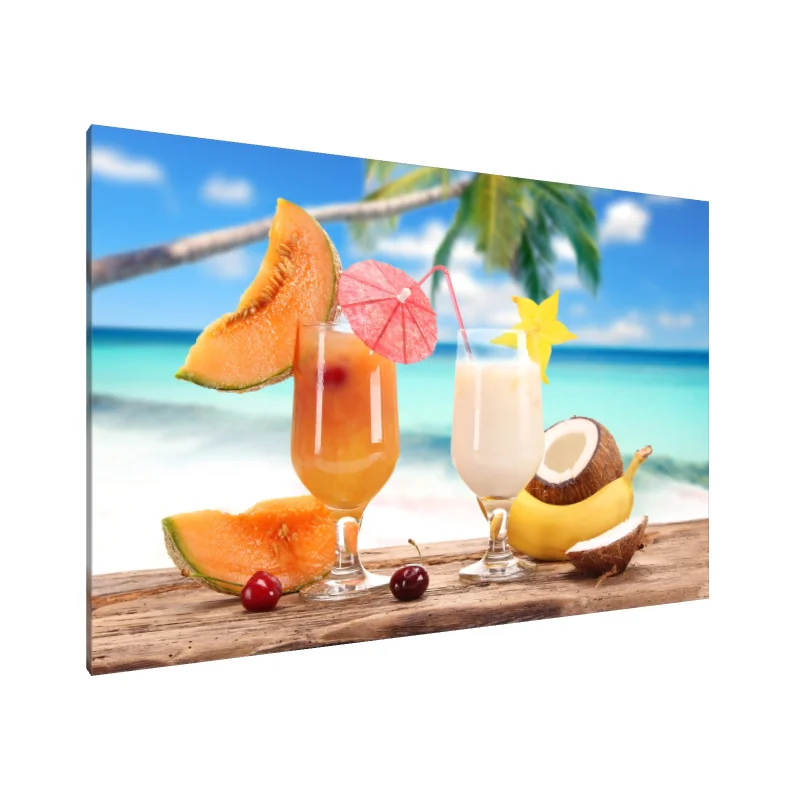 Tablou Canvas: Bucurie Tropicală: Închide ochii și intră în paradis.