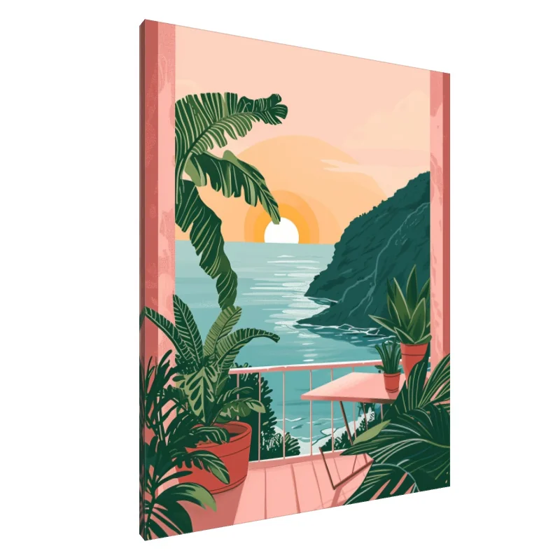 Tablou Canvas: Liniște Tropicală (1)