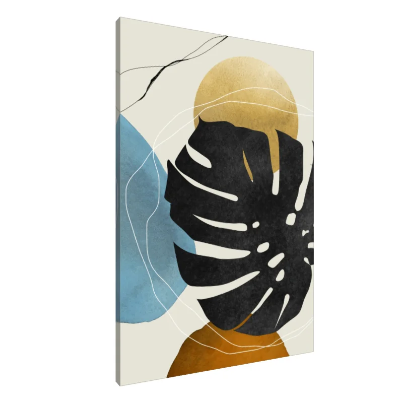 Tablou Canvas: Serenitate la Apus într-o Zonă Tropicală