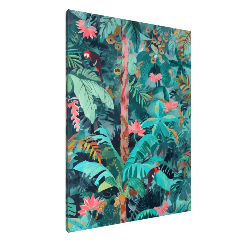 Tablou Canvas: Simfonia Tropicală (2)