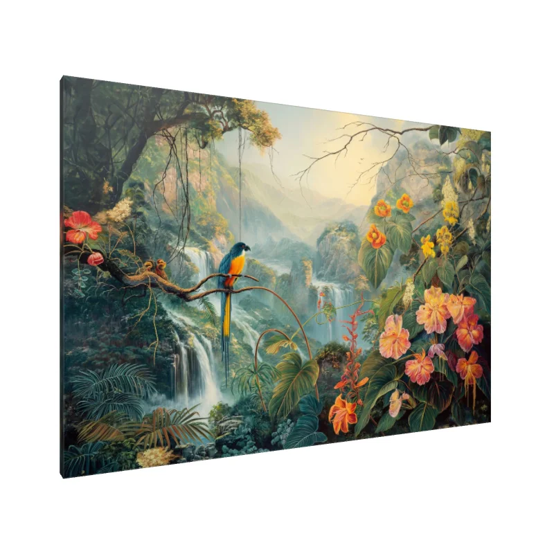 Tablou Canvas: Simfonia Tropicală (1)