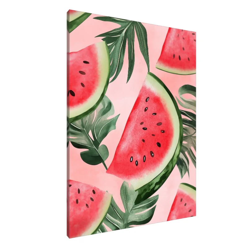 Tablou Canvas: Deliciu tropical cu pepene roșu