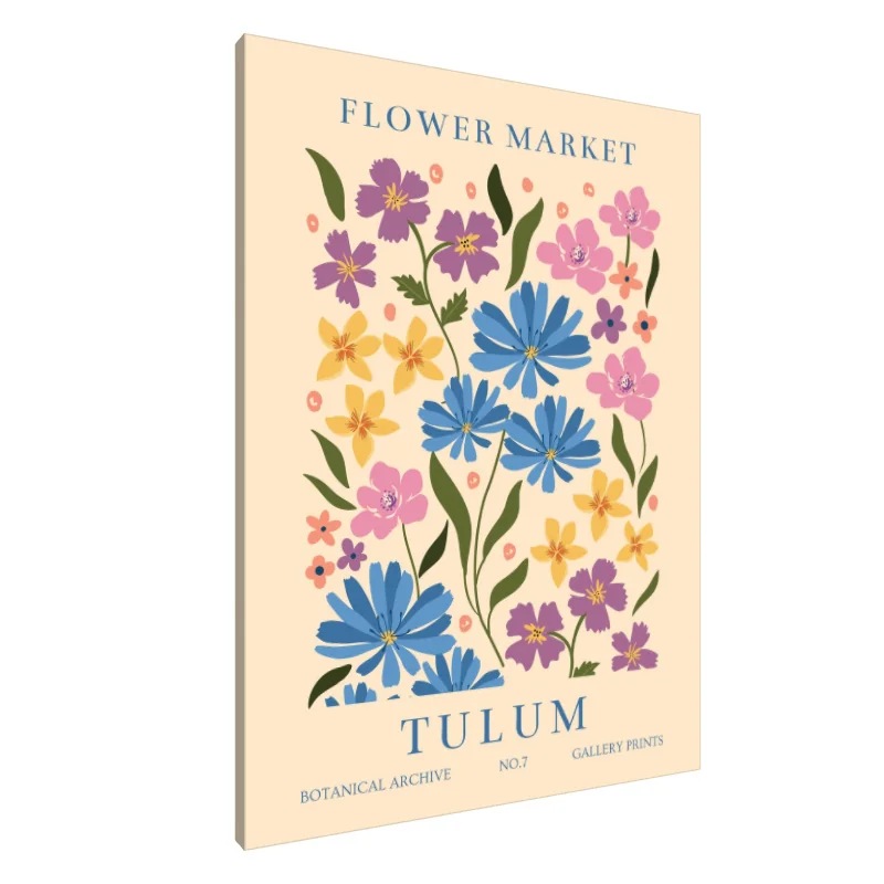 Tablou Canvas: Tulum înflorit.