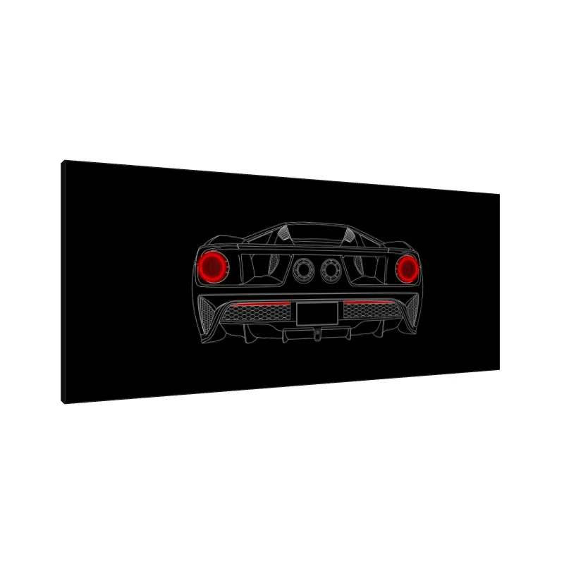 Tablou Canvas: Vise Turbo: O Plimbare Neon.