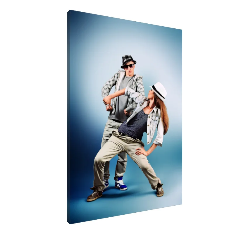 Tablou Canvas: Vibrații de Dans Urban (1)