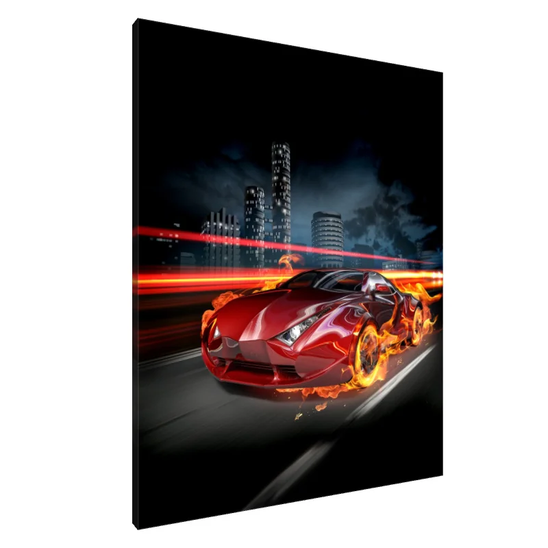 Tablou Canvas: Flacăra Urbană: Viteza Luminii