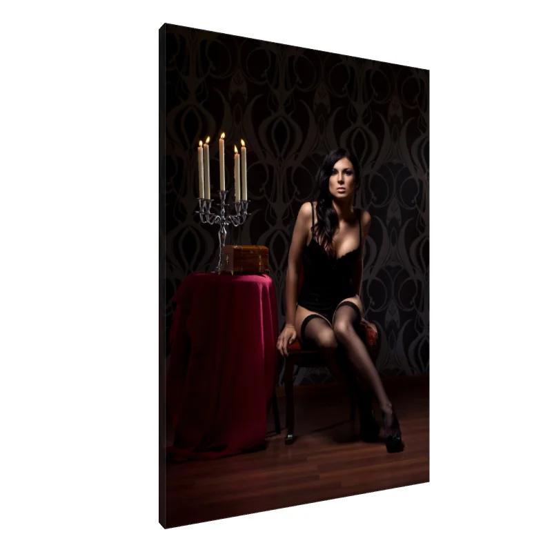 Tablou Canvas: Eleganță de Catifea - Image 1