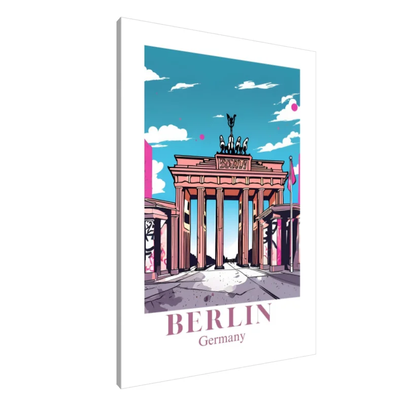 Tablou Canvas: Vise vibrante din Berlin - Image 1