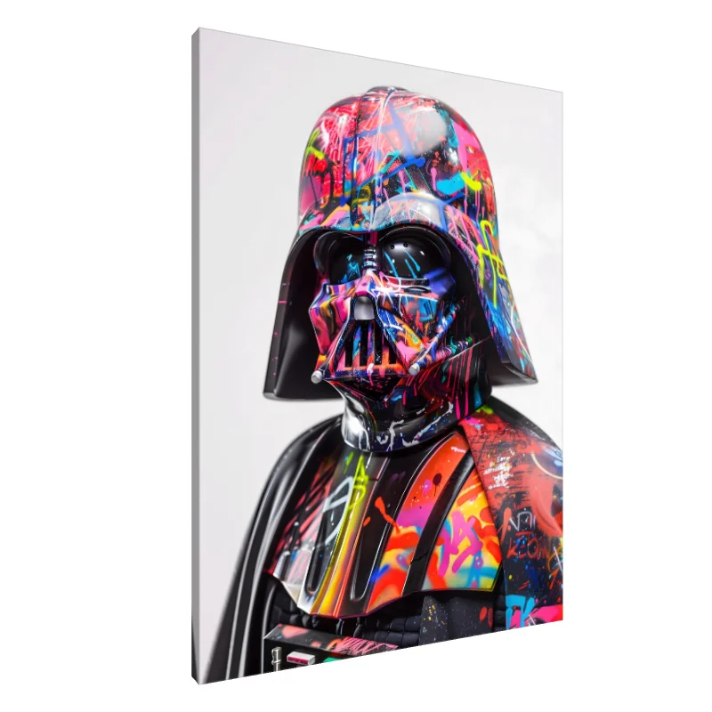 Tablou Canvas: Partea Întunecată Vibrantă - Image 1