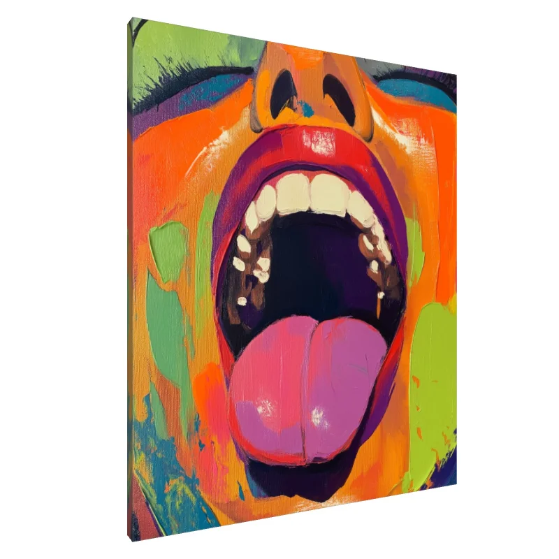 Tablou Canvas: Expresie Vibrantă