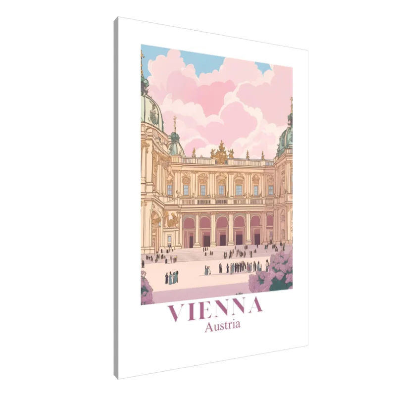 Tablou Canvas: Peisajul viselor din Viena - Image 1