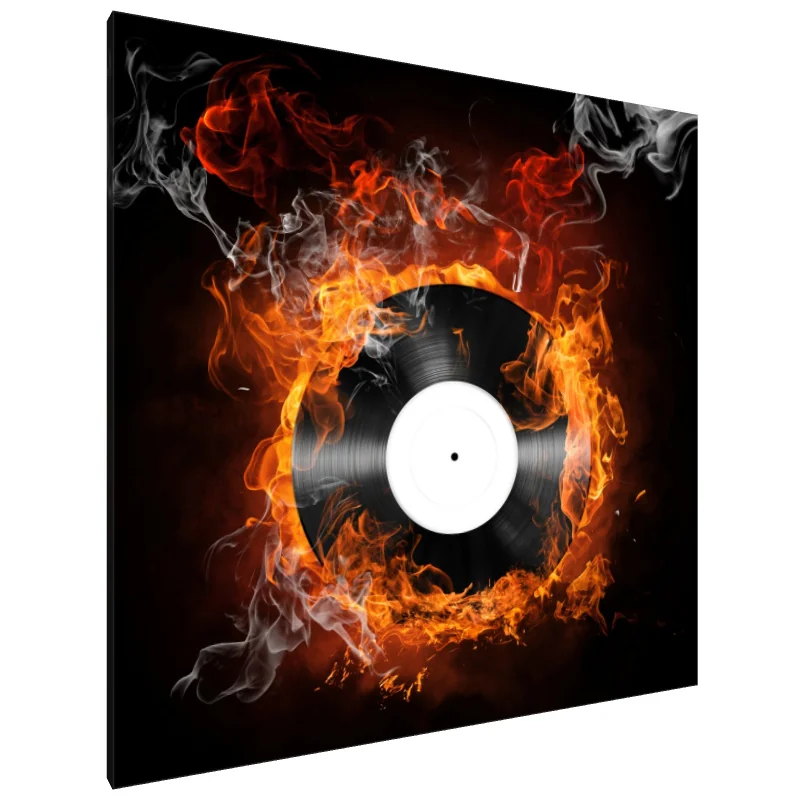 Tablou Canvas: Infernul din Vinil