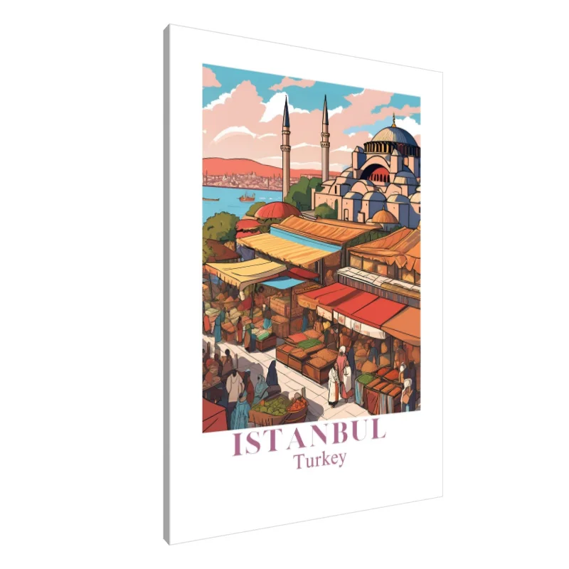 Tablou Canvas: Farmec Vivid al Bazarului - Image 1