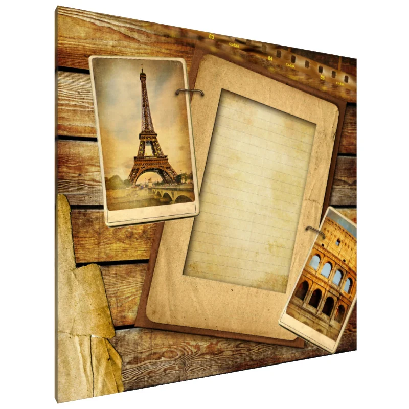 Tablou Canvas: Cronici Wanderlust