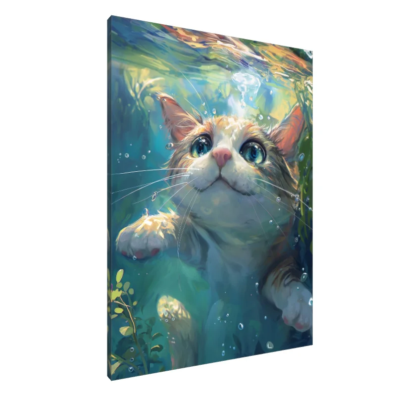 Tablou Canvas: Mustăți în Țara Minunilor - Image 1