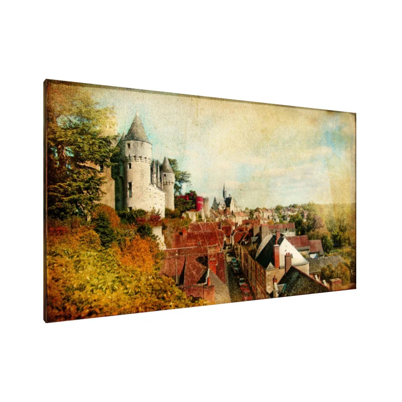 Tablou Canvas: Șoaptele Seninătății Medievale