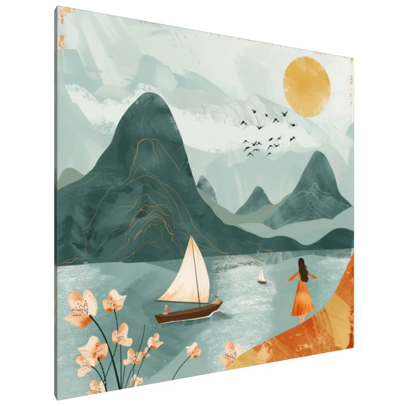 Tablou Canvas: Șoapte ale Orizontului - Image 1