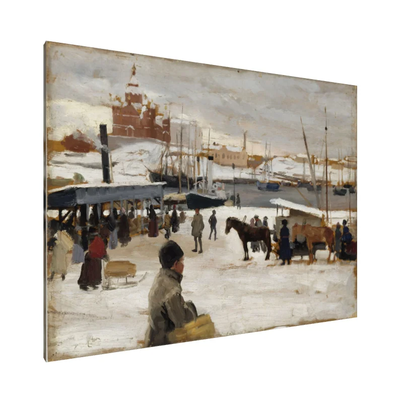 Tablou Canvas: Călătoria Șoptită a Iernii