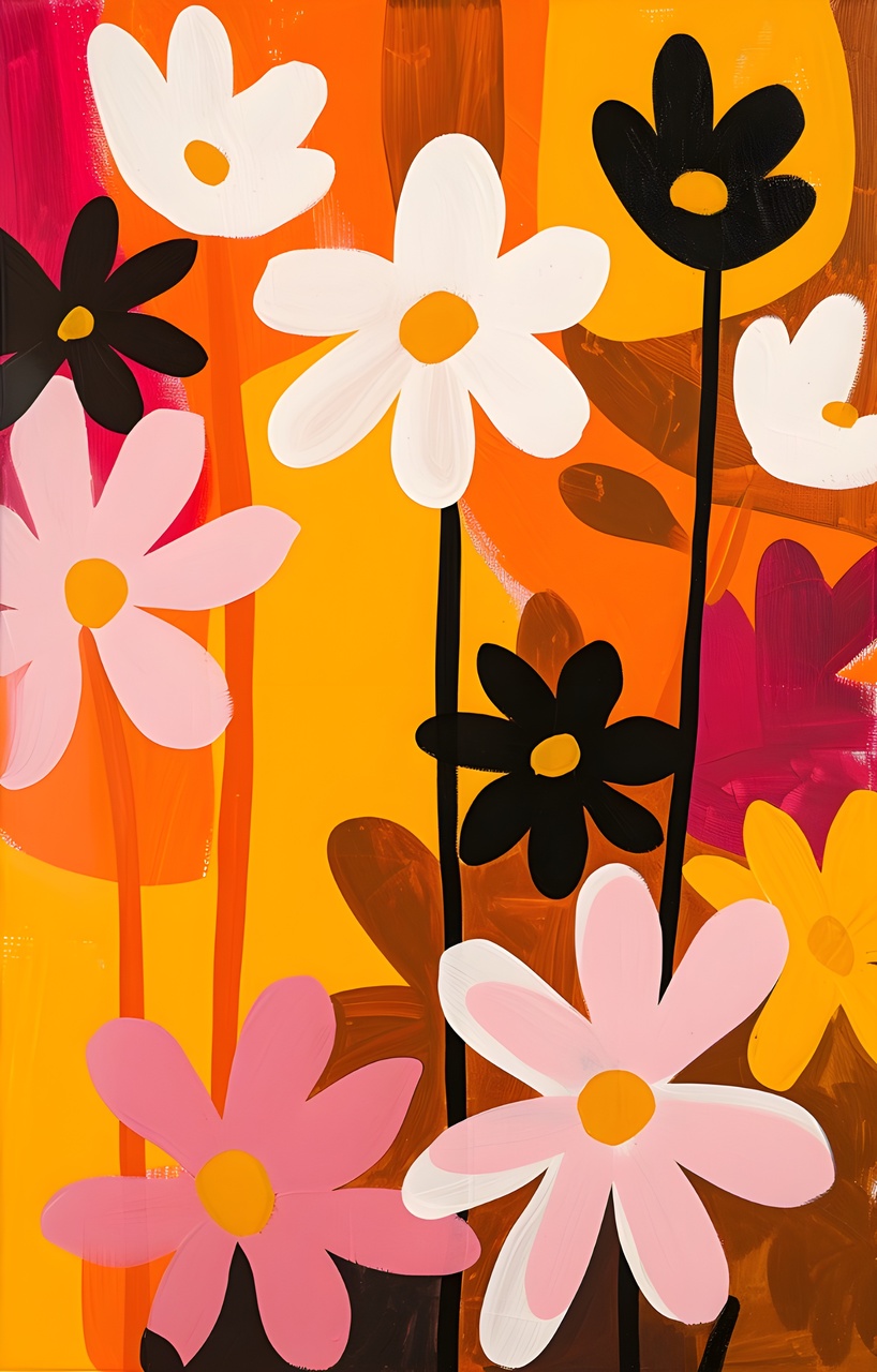 Tablou Canvas: Explozie de Flori - Thumbnail 2