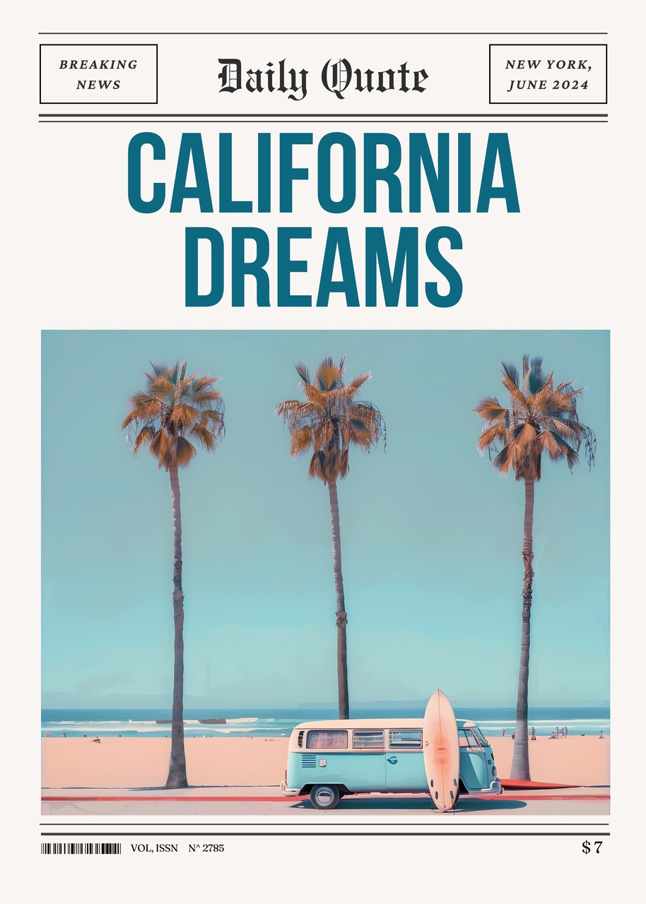 Tablou Canvas: Fericirea din California - Thumbnail 2