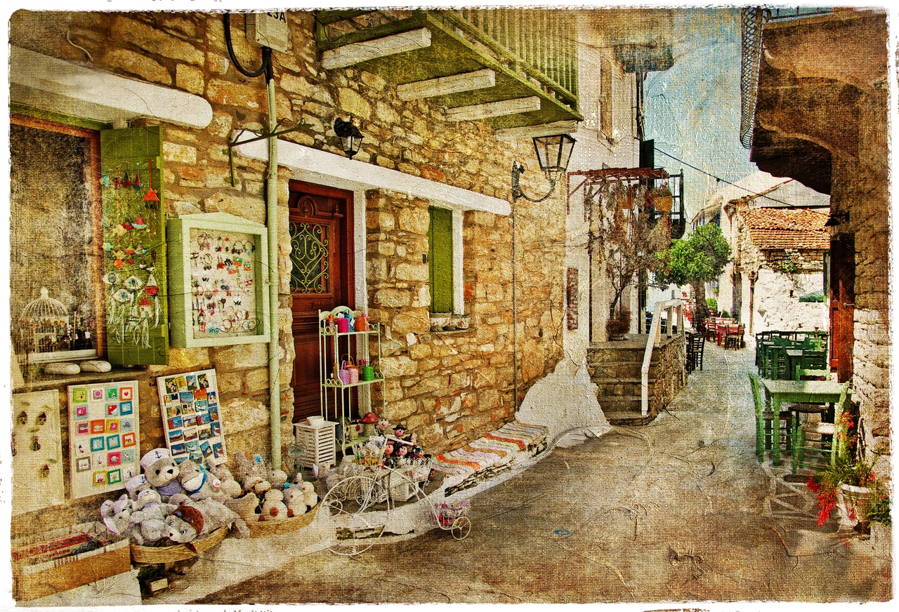 Tablou Canvas: Evadare prin Aleea Fermecătoare - Thumbnail 2