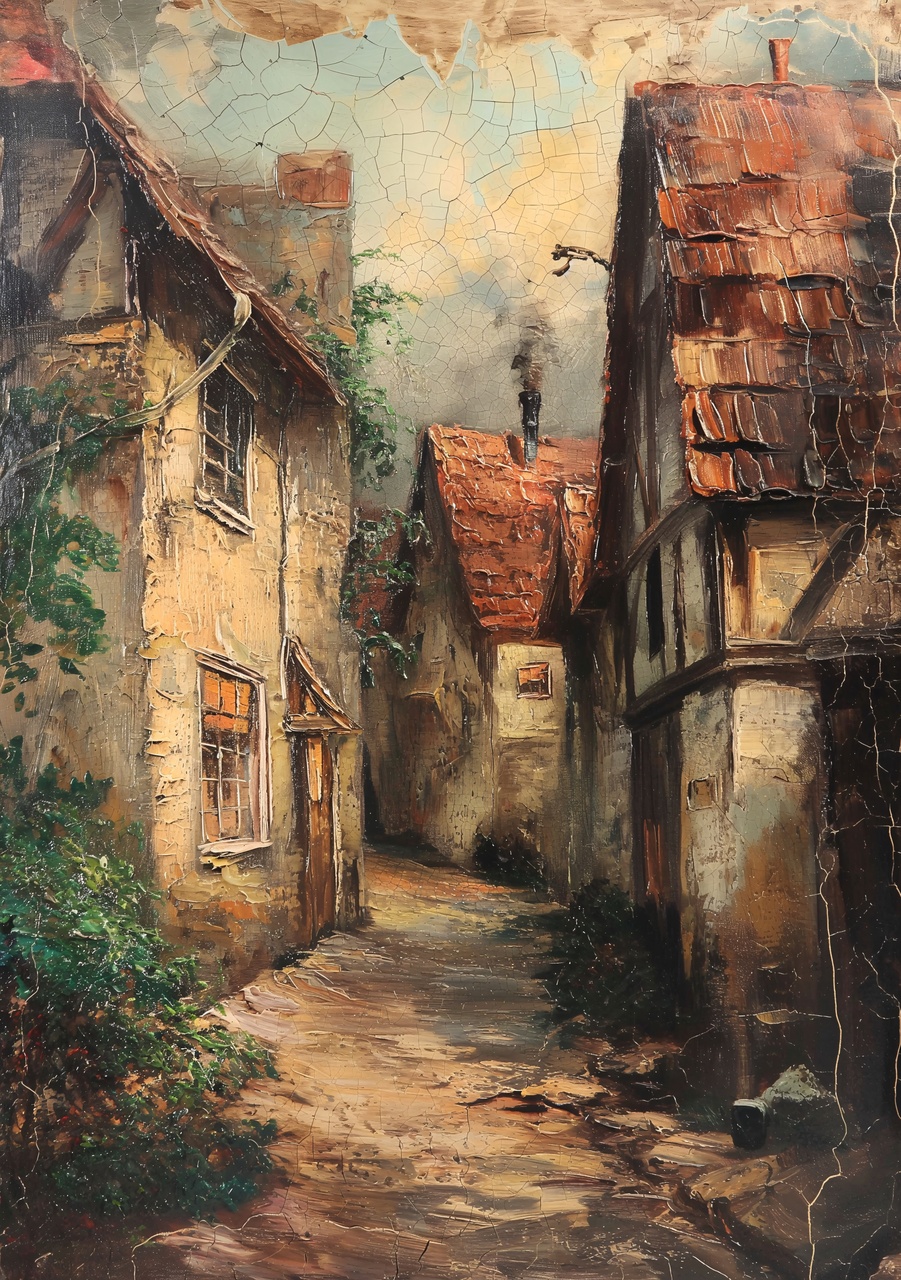 Tablou Canvas: Colțuri fermecătoare cu pavele - Thumbnail 2