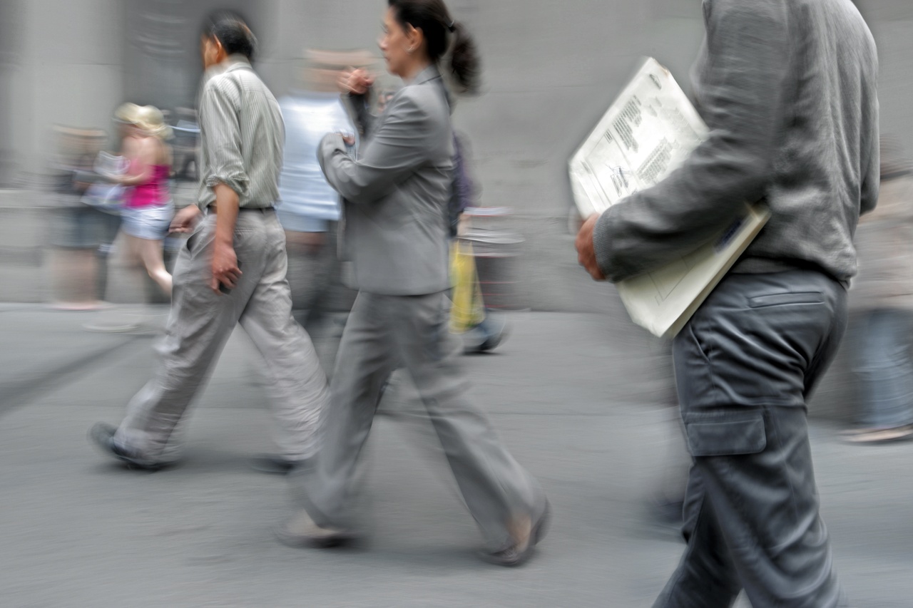 Tablou Canvas: Agitația orașului - Thumbnail 2