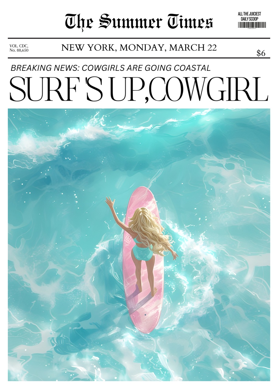 Tablou Canvas: Vibrații de Cowgirl de pe Coasta - Thumbnail 2