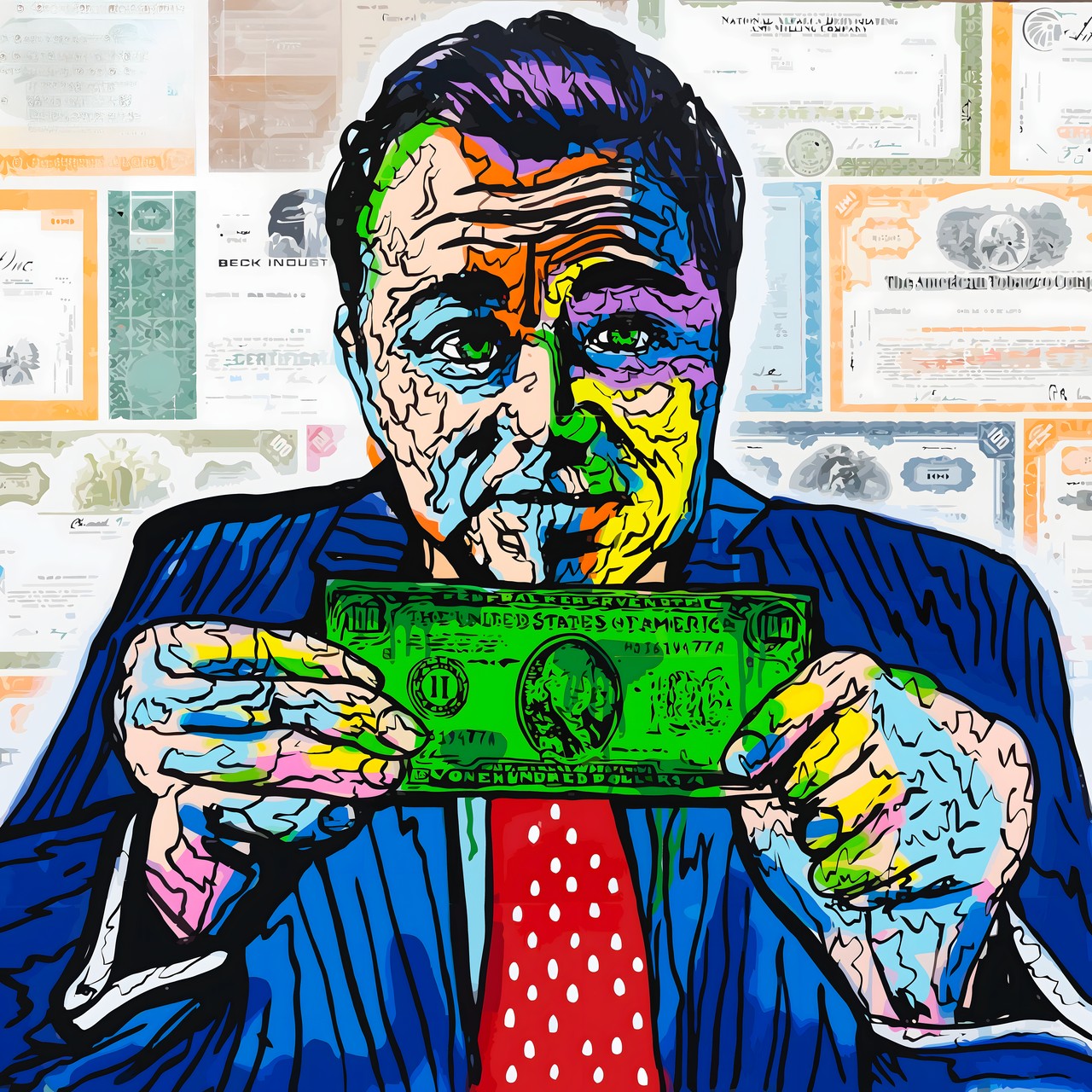 Tablou Canvas: Culorile Capitalismului - Thumbnail 2