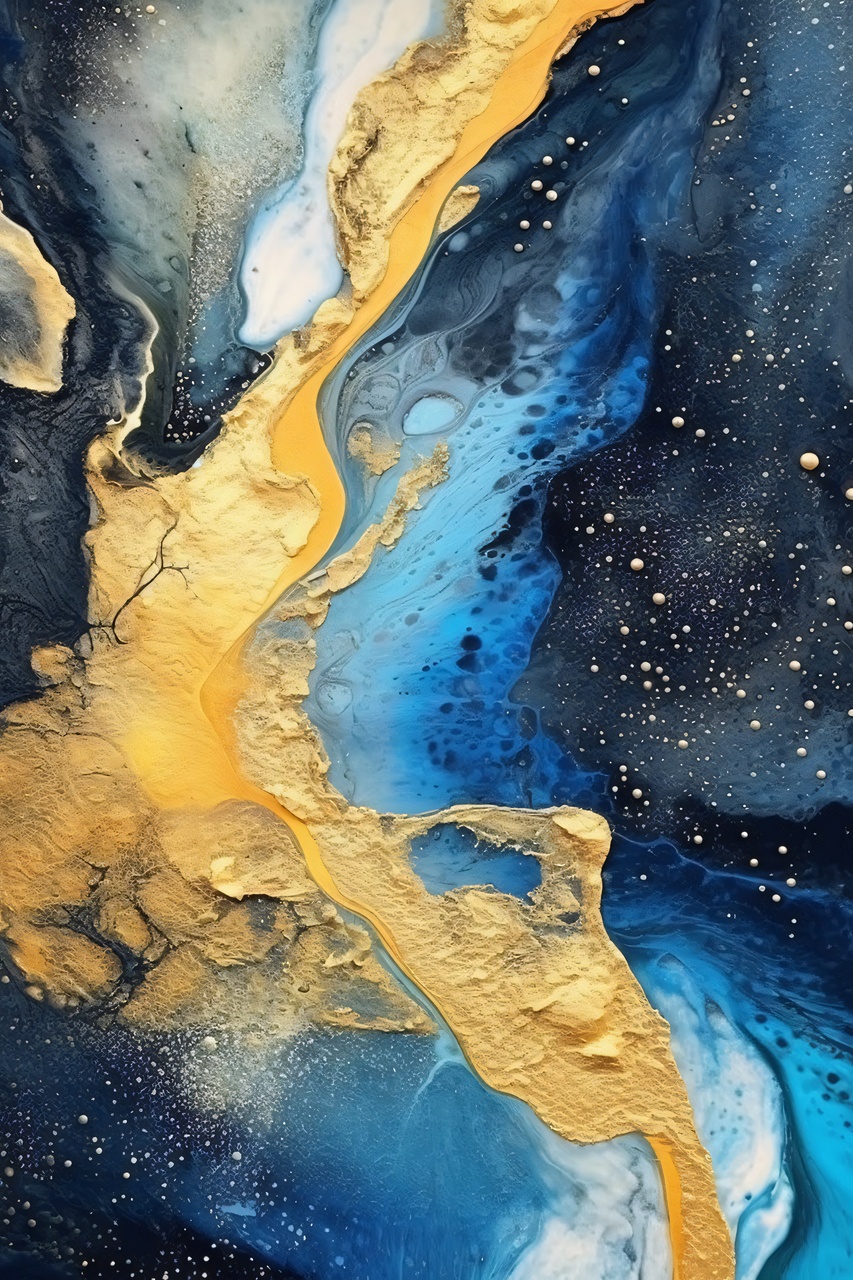 Tablou Canvas: Curentele Cosmice - Thumbnail 2