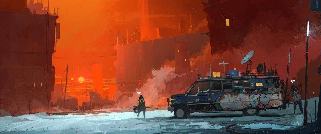 Tablou Canvas: Orizonturi Cremisi - Thumbnail 2