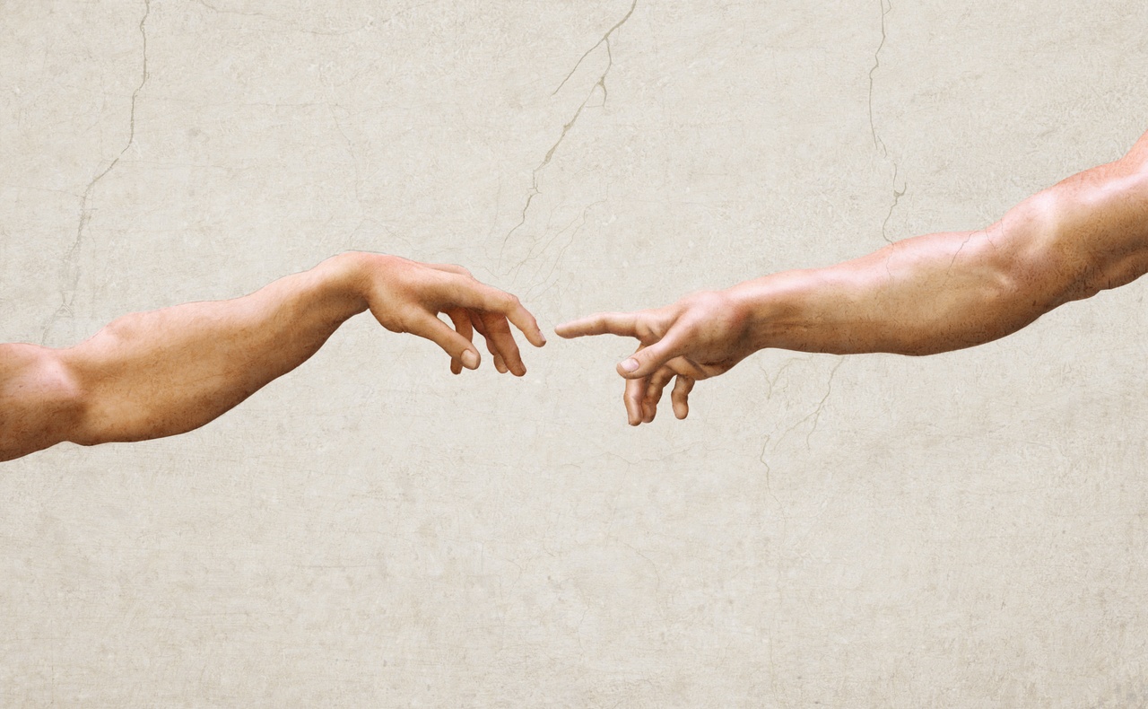 Tablou Canvas: Atingere divină - Thumbnail 2